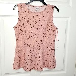 Womens ELLE peplum top